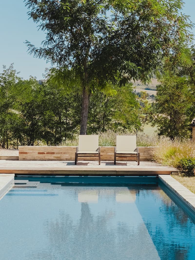 A house in Roses with a pool